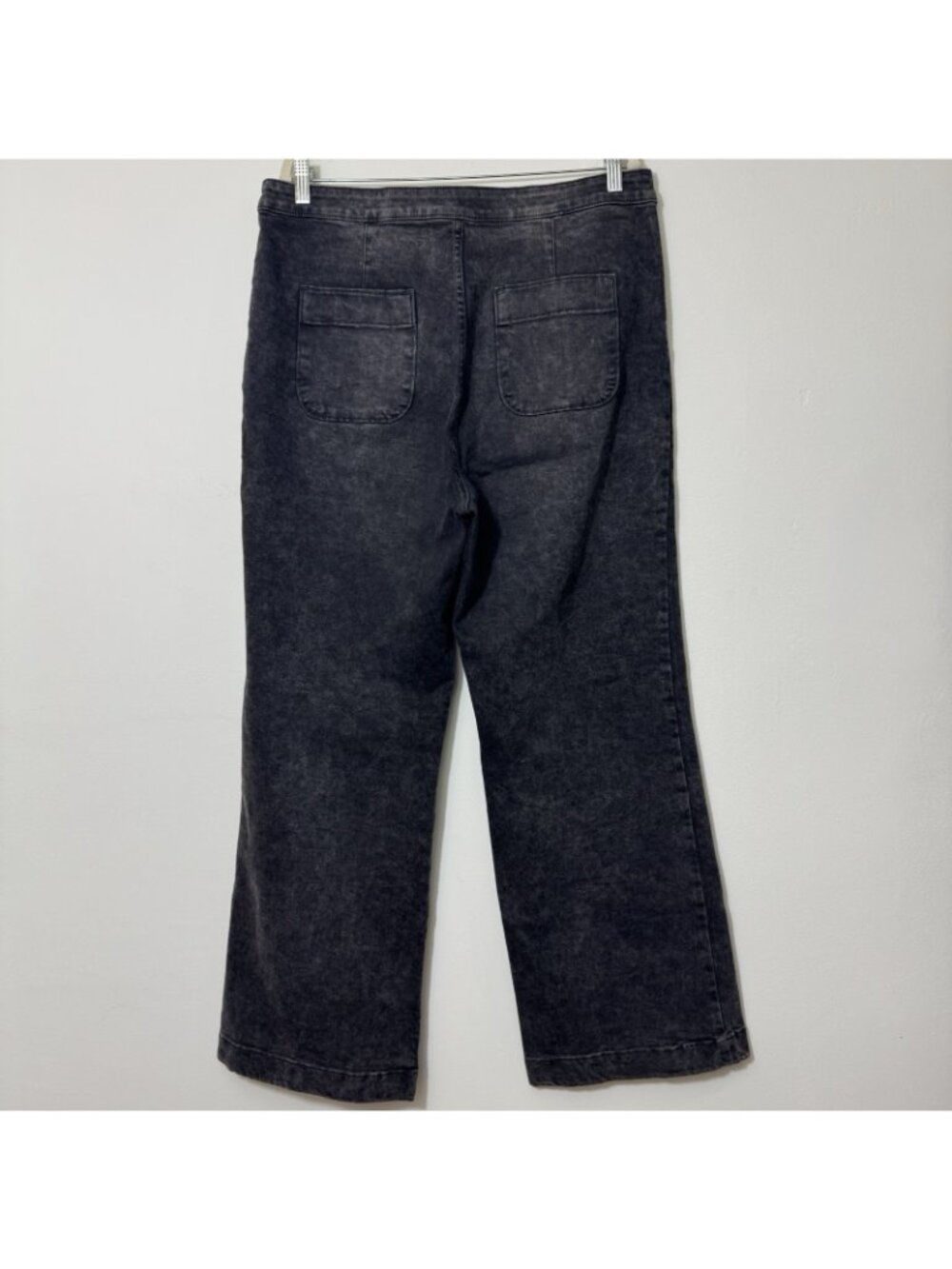 LC Lauren Conrad Super High Rise Trouser Jeans Women’s Size 16 Wide Leg Stretch - Picture 4 of 7